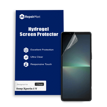 Sony Xperia 5 V Compatible Premium Hydrogel Screen Protector With Full Coverage Ultra HD
